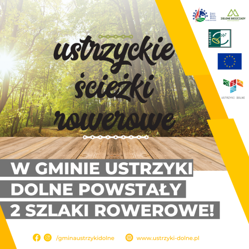 W Gminie Ustrzyki Dolne powstały 2 szlaki rowerowe!